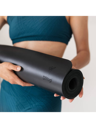 DIYogi™ BLACK YOGA MAT